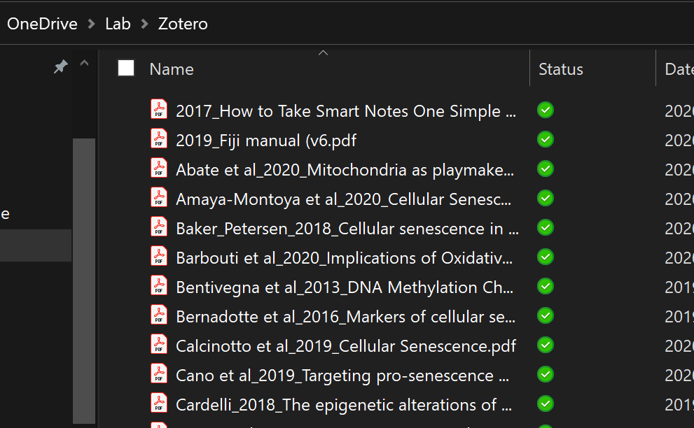 files in onedrive